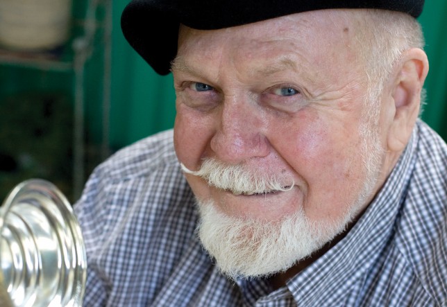 Fred Eckhardt; ex-Marine, Buddhist, and Beer Enthusiast. Eckhardt is a pinacle figure in the development of Microbrewing in the Pacific Northwest. | Photo by Chris Ryan