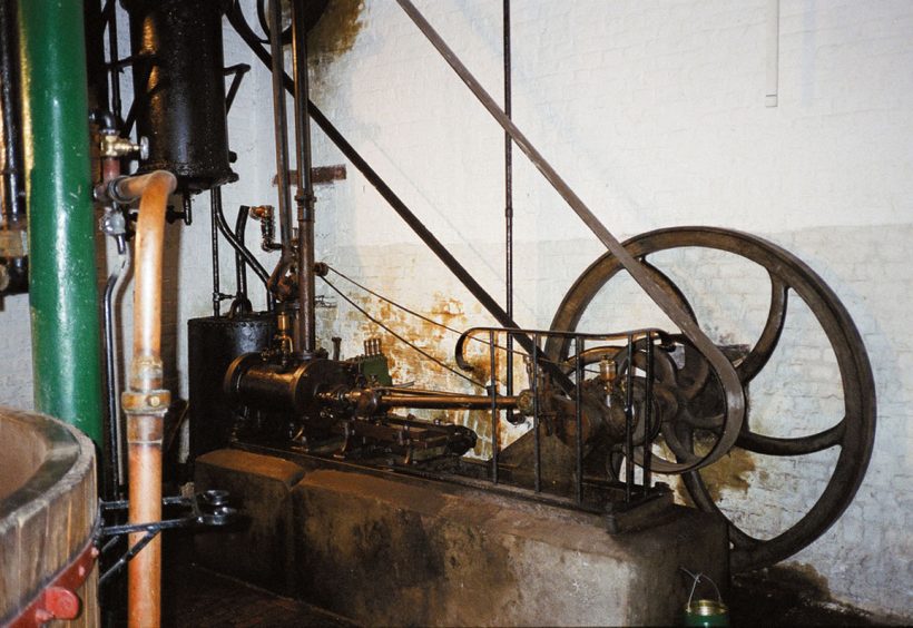 The steam boiler at Vapeur.