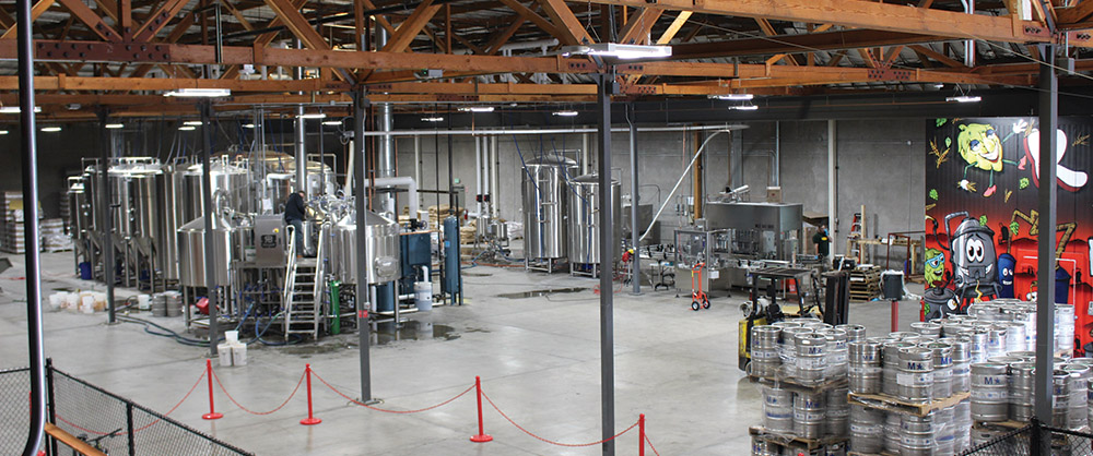 california breweries production