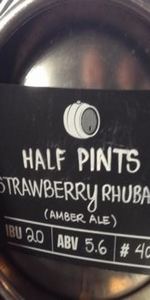 Strawberry Rhubarb Pie Amber Ale