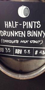 Drunken Bunny Chocolate Milk Stout