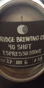 40 Shot Espresso Stout