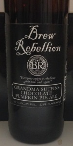 Grandma Sutfin's Chocolate Pumpkin Pie Ale