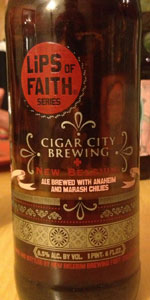 Lips of Faith - Ale Brewed With Anaheim And Mara