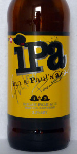 Growler IPA (Ian And Paul's Ale)