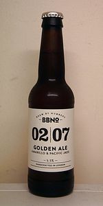 02|07 Golden Ale (Amarillo & Pacific Jade)