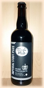 Simple Malt Imperial Stout Plus Noire Truculente
