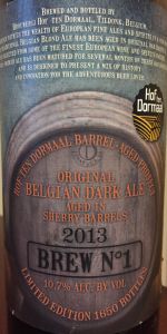 Barrel-Aged Project Brew No. 1 - Sherry