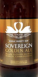 Marks&Spencer Fenland Sovereign Golden Ale