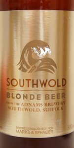 Marks & Spencer Southwold Blonde Beer