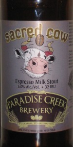 Sacred Cow Espresso Milk Stout