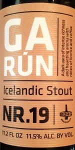 GarÃºn Icelandic Stout NR.19