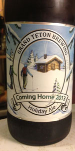 2013 Coming Home Holiday Ale