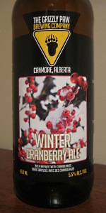 Winter Cranberry Ale