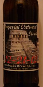 12-21-12 Imperial Oatmeal Stout
