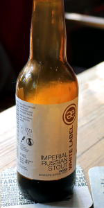 White Label Imperial Russian Stout Peated Bowmore BA