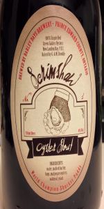Scrimshaw Oyster Stout