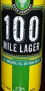 100 Mile Lager