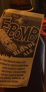 F-Bomb Blonde Ale