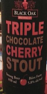 Triple Chocolate Cherry Stout