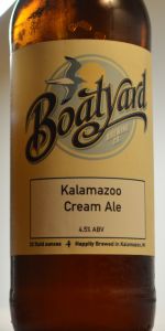 Kalamazoo Cream Ale