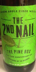 The 2nd Nail: Pine Box Anniversary Green Apple Weiss
