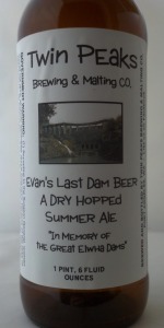 Evan's Last Dam Beer