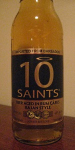 10 Saints Beer Aged In Rum Casks Bajan Style