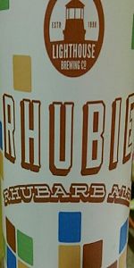 Rhubie Rhubarb Ale