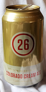 Colorado Cream Ale