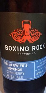 The Alewife's Revenge Cranberry Wheat Ale