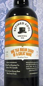 One Tax Break Short Of A Great Name