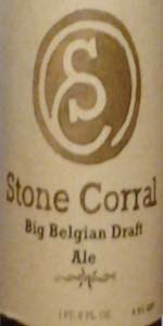 Big Belgian Draft Ale