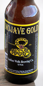 Mojave Gold snake beer tap handle Indian wells