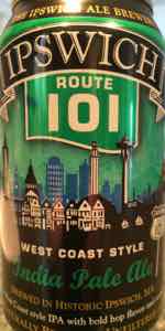 Ipswich Route 101 West Coast Style India Pale Ale