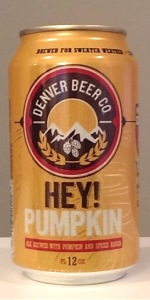 Hey Pumpkin Denver Beer Co Beeradvocate