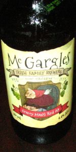 McGargles Granny Mary's Red Ale