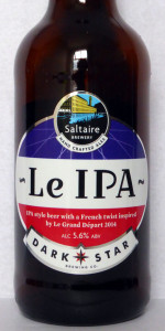 Le IPA (Saltaire/Dark Star)