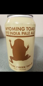 Wyoming Toad Rye IPA