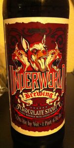 Underworld Brewing Chocolate Stout