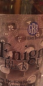 Enigma Black Lager