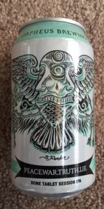 Peace.War.Truth.Lie. Bone Tablet Session IPA