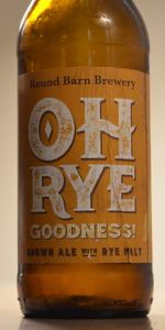 Oh Rye Goodness