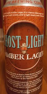Ghost Lights Amber Lager