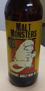 Malt Monsters: Barnaby Barley Wine Ale