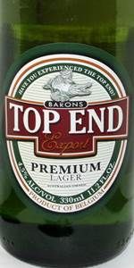 Top End Export Premium Lager