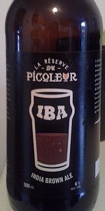 La RÃ©serve Du Picoleur - IBA (India Brown Ale)