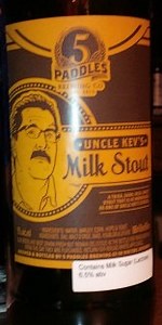 Uncle Kev's Milk Stout