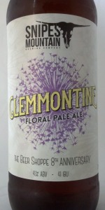 Clemmontine Floral Pale Ale