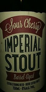 Sour Cherry Imperial Stout